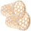 2pcs Nonslip Bamboo Woven Sleeves For Various Occasions 1