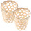 2pcs Nonslip Bamboo Woven Sleeves For Various Occasions 11