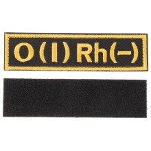 O Blood Type Patch Für Rucksack Kleidung
