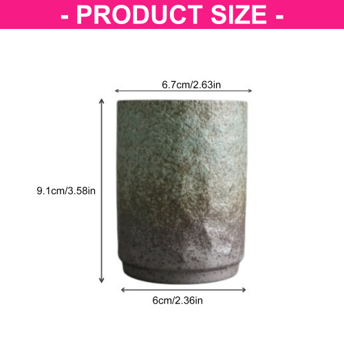 Heat Retaining Ceramic Mugs 220ml Distinctive Kilns Glazed-E. 2