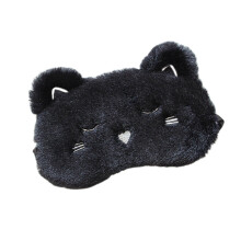 1 plüsch-augenmaske katzenform augenschutz für und büro