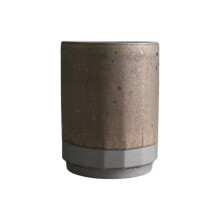 Artisanal Crafted Straight Wall Ceramic Cup 220ml Capacity-F.