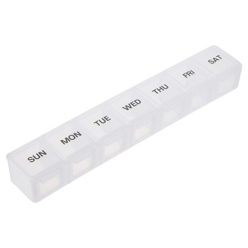 Pillendose Transparente Aufbewahrungsbox