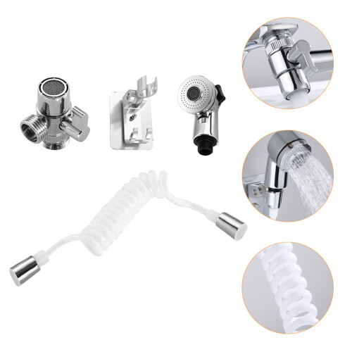 1Set Mit Schlauch Waschbecken Sprühkopf 1