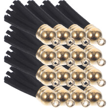 100 Stuks Leren Kwastjes Hanger Voor Sleutelhanger Sieraden Diy