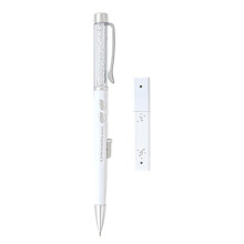 0.5mm Mechanical Pencil With Box of Refills Ergonomic-White
