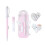 Ergonomic Handle Automatic Mechanical Pencil With Box of-silver 7