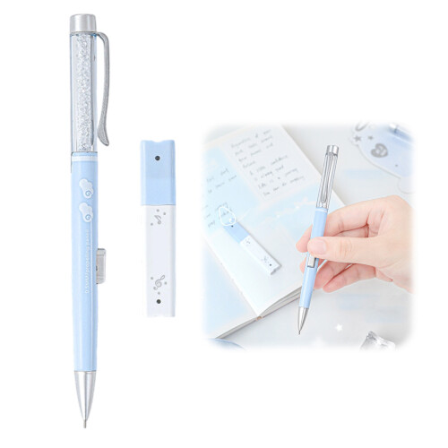 Ergonomic Handle Automatic Mechanical Pencil With Box of-silver 2