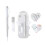 Ergonomic Handle Automatic Mechanical Pencil With Box of-silver 6