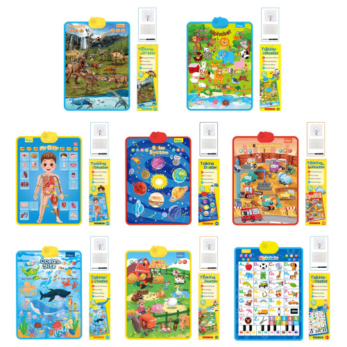 Interactive English Learning Sound Poster for Children-AG05 1
