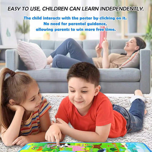 Interactive English Learning Sound Poster for Children-AG05 2