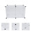 1 Set Hamsterhuis Plastic Dierenhok Hondenhok 4