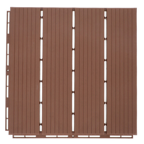 Sol Balcon Bois- Marron Compact 2