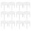 300 Stuks Pizza Saver Stand Wit Plastic Stapelbare Houders 5