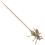 Tea Needle Brass Bee Shape 1pack 6.6x1.2x0.8in 1