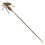 Tea Needle Brass Bee Shape 1pack 6.6x1.2x0.8in 9