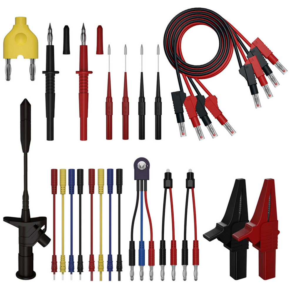 25Pcs Electrical Terminal Testing Set With Alligator Clip 7696000991283
