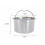 2Pcs Fine Mesh Stainless Steel Tea Strainer Tea Filter Silver 2
