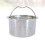 2Pcs Fine Mesh Stainless Steel Tea Strainer Tea Filter Silver 4