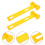2Pcs Yellow Tent Hammer Pe Material Camping Safety Tool 11