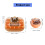 12 Grid Ice Mold with Lid Easily release Ice-Milk color suit 4
