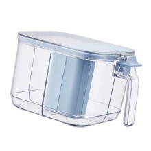 Sealed Multiple hamber Seasoning Jar Space Saving Kitchen-Blue