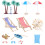 1 Set Poppenhuis Strandstijl Mini Ornament 1