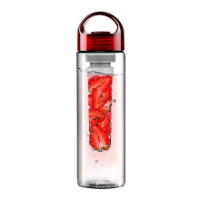 750Ml Kunststoff Wasserflasche Tragbar Rot