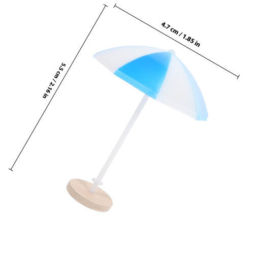 1 Set Poppenhuis Strandstijl Mini Ornament 1