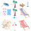 1 Set Poppenhuis Strandstijl Mini Ornament 11