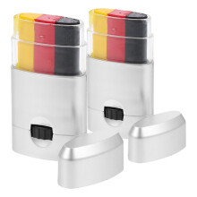 2Pcs National Flag Face Paint Stick For Soccer Game Fan Supplies