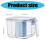 Sealed Multiple hamber Seasoning Jar Space Saving Kitchen-Blue 3