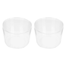 2 Unidades Tazas Transparentes Para , Yogur Y