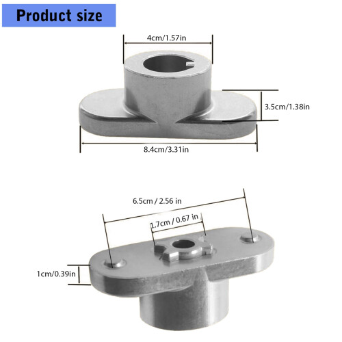 748-0376E Aluminum Lawn Mower Blade Adapter Replacement for 1