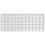 Multipurpose 60 Cell Square Ice Tray Flexible Silicone-White 1