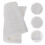 100St Schoonheid Gezicht Masker Non-Woven Wegwerp Wit 4