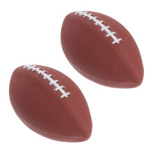 2Stück Kinder Pvc Rugby Spielzeug Trainingsball Aufblasbar Dickwandig
