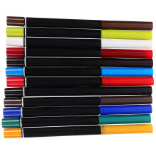 12 Stuks Singe Head Wenkbrauw Oogpotlood Vrouwen Make-Up Stiften