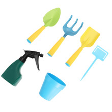 1 Set Kinder Gartengeräte Mini Schaufeln Pflanzwerkzeug Spielzeug Bunt