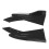 2PCS Auto Heckstoßstange Canard Lip Seitenrock 8