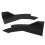 2PCS Auto Heckstoßstange Canard Lip Seitenrock 3