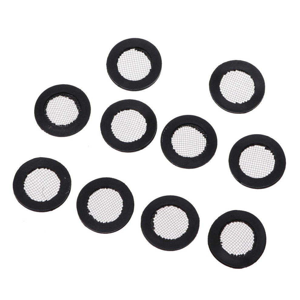 10Pcs 16Mm Faucet Washers With Mesh Rubber Gasket For Water Tap 3453724361464