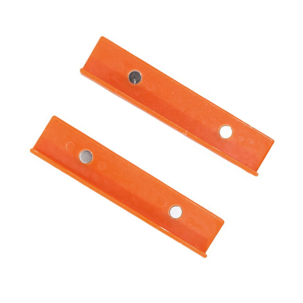 2Pcs Quick Install Magnetic Vise Jaw Protectors Rubber Nylon 7754000936533