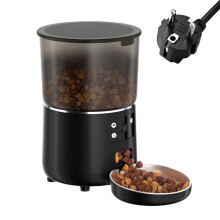 Smart Automatic Puss Supplier 220V EU Standard Application Control Remote Feeding Video Observing Against Preserve Plan Black