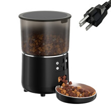 Smart Automatic Puss Supplier APPLICATION Controlled Remote Feeding Clock Video Observing Nocturnalvision Against Blo Black
