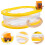 Simulation Mini Toy Car Travel Case Wind-Up Plastic Car Storage Box 4