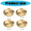 Commercial Stainless Dipping Dishes-17CM disc silver 4