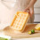 Reusablely Silicone Ice Cubes Trays Leakproofs Lid-Cream white 7