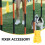 5 Voetbal Deurconnector Clip Hondentraining Ring Bevestiger 9