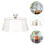 Transparente Antipolvo Para Platos Y Pasteles 2